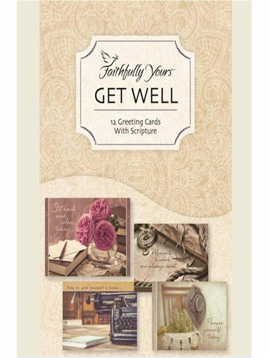 Faithfully Yours 170304 Boxed Card For Get Well Rest, Relax & Restore ...