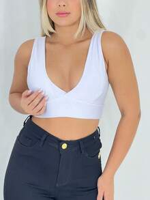 Women Tank Tops & Camis - trắng - Xem 3