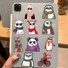 50 Cái/gói Bé Trai Bé Gái Gà Trống Ngựa Vằn Chống Nước DIY Sáng Tạo Miếng Dán, Máy Tính Laptop, Máy Tính Điện Thoại Di Động Điện Thoại Thông Minh Vỏ Điện Thoại Guitar Máy Tính Để Bàn Cốc Du Lịch Xe Máy Phụ Kiện Xe Hơi Nhãn Dán - Nhiều màu - Xem 3