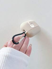 1 件哑光小猫印花保护壳，适用于 Apple 无线蓝牙耳机（不含耳机）