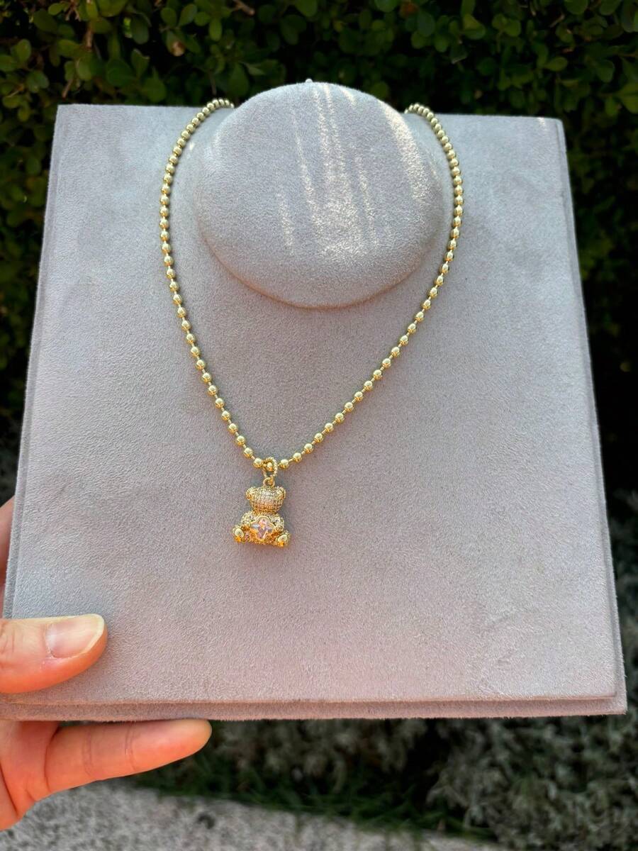 COLLAR DE OSO - transparente - Ver 1