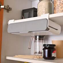 Especieros Moderno Organizador Frascos Base Colgante Cocina - Blanco - Ver 8