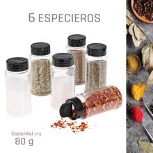 Especieros Moderno Organizador Frascos Base Colgante Cocina - Blanco - Ver 5