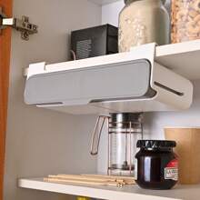 Especieros Moderno Organizador Frascos Base Colgante Cocina - Blanco - Ver 6