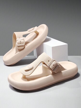 2024 New Men Summer Slippers, Fashionable Slip-Resistance Thick-Soled Fisherman Footwear For Outdoor, Beach, Fishing, Traveling And Party Events