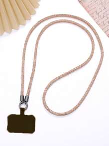 1 dây đeo điện thoại di động đính đá Rhinestone, vòng đeo tay đeo vai bằng xích lấp lánh chống thất lạc, chống rơi, quà tặng cho mẹ, gia đình, bạn bè, sinh nhật, ngày lễ - Nhiều màu - Xem 9