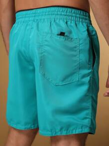 Men Shorts - Mint Blue - View 3