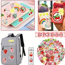 Juego de regalo de fiesta, 72 piezas, que incluye: Tarjetas de papel (50 piezas), Llaveros con forma de fresa (10 piezas), Pulseras con aplauso de PVC (12 piezas), Pequeños regalos para decoración de fiesta de vacaciones, Navidad