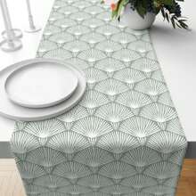 BL BELUM Table Runner Size 45x140 Model Asena 4, Woven Table Runner 100% Organic Cotton 300 Grs. - 彩色 - 查看 2