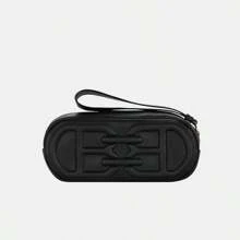 Bally Bowye 皮革胸包手提包斜挎包女士时尚腕带手拿包钱包带可调节肩带 6301712 - 黑色 - 查看 1