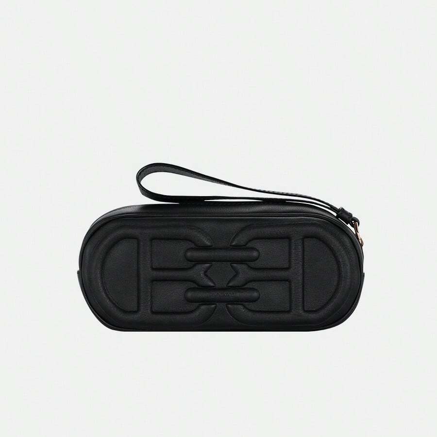 Bally Bowye 皮革胸包手提包斜挎包女士时尚腕带手拿包钱包带可调节肩带 6301712 - 黑色 - 查看 1