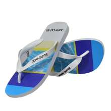 Men Sandals - Xanh và trắng - Xem 6