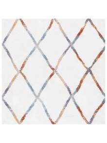 Safavieh Berber Shag 573 Indoor Power Loomed Easy Care Area Rug - Ivory - View 6