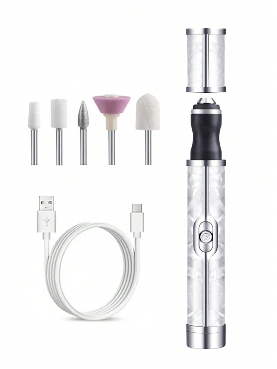 Electric Nail File MultiFunction Nail Drill Toenail Sander For Thick