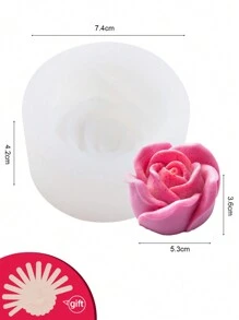 1 Khuôn silicon DIY thiết kế hoa - trắng - Xem 18