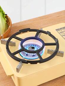 Gas Stove Stand Kitchen Stove Anti-Slip Pan Rack Gas Burner Support Shelf Storage For Small Pots & Milk Pots Universal Stove Rack - Black - View 6