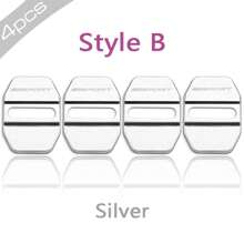 4 peças Capa protetora de emblemas de cobertura de fechadura de porta de aço inoxidável para Dodge Ram 1500 2500 3500 acessórios de carro