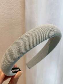 1pc Multicolor Gentle Cream Color Headband, Versatile Candy Color Sponge Hairband, Stylish Hair Accessories For Women - Multicolor - View 14