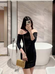 Lightweight, Business Casual Rhinestone Decor Bucket Bag Mini Drawstring Design, Clear Bag Faux Pearl Bag Evening Bag, Dinner Bag Glamorous, Elegant, Exquisite, Quiet Luxury Rhinestone For Party Girl, Woman, Bride Perfect For Party, Dinner/Banquet Christmas Party Dress, Perfectly Matching With New Years Outfit, Excellently Matching With Party Dresses For Women