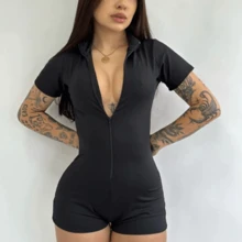 Women Jumpsuits - Black - View 3