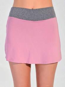 Women Sports Skirts & Skorts - 乾枯玫瑰色 - 查看 5