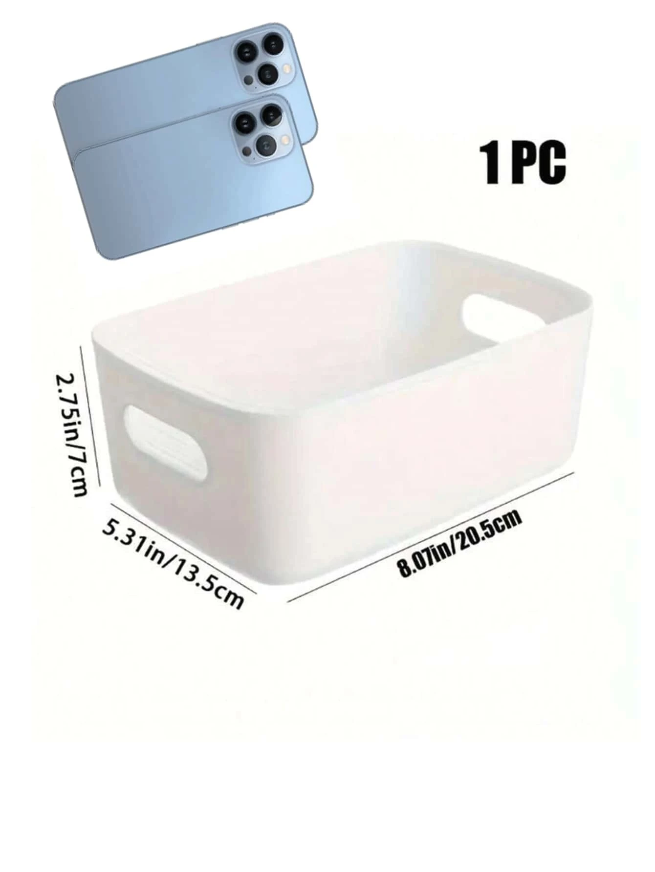Plastic Storage Box For Kitchen And Bathroom Organization Versatile