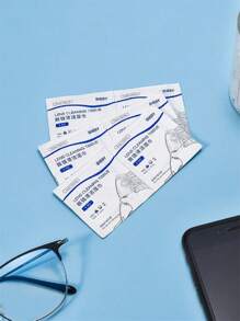 100 Pack Portable Eyeglass, Mobile Phone & Computer Screen Cleaning & Anti-Fog Wet Wipes