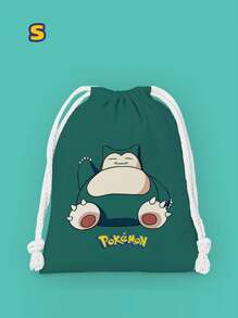 pokemon 1 Stück Pokemon Cartoon Kordelzugbeutel (kein Rucksack), geeignet für Männer und Frauen, kann zum Aufbewahren von Unterwäsche verwendet werden, ideal als Geschenk für Fans und Sammler zu Thanksgiving, Weihnachten und Geburtstagen
