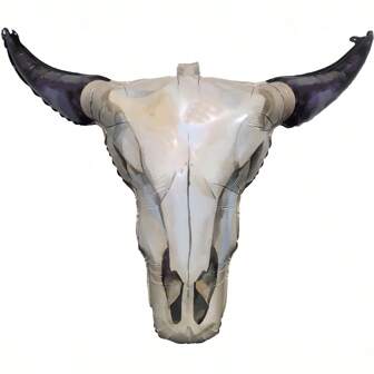 Western Longhorn Bull Party Balloon, Cowboy Longhorn Aluminum Foil Balloon, Cowboy Party Wall Decoration, Final Cowboy Rodeo Bachelor Party Supplies, Back To School Valentine Day