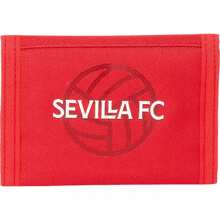 Sevilla FC Portefeuille avec en-tête - Produit sous licence officielle - Matériau  et résistant