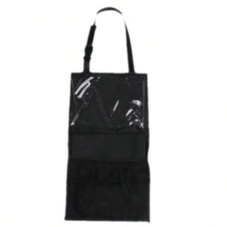 Bolsa de almacenamiento para respaldo del asiento del coche - Organizador colgante para mamá - Negro - Añade 5