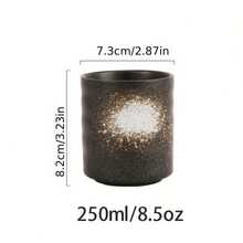 1入製作精美的8.5oz日式茶杯湯呑，陶瓷製，適用於茶會、日本禮品贈送，綠茶、抹茶 - 8.5oz - 查看 13