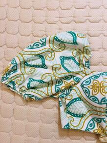 Women Blouses - 薄荷綠 - 查看 3