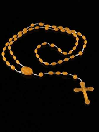 9 piezas Collar de cuentas luminosas y cruzadas de moda nueva en colores aleatorios