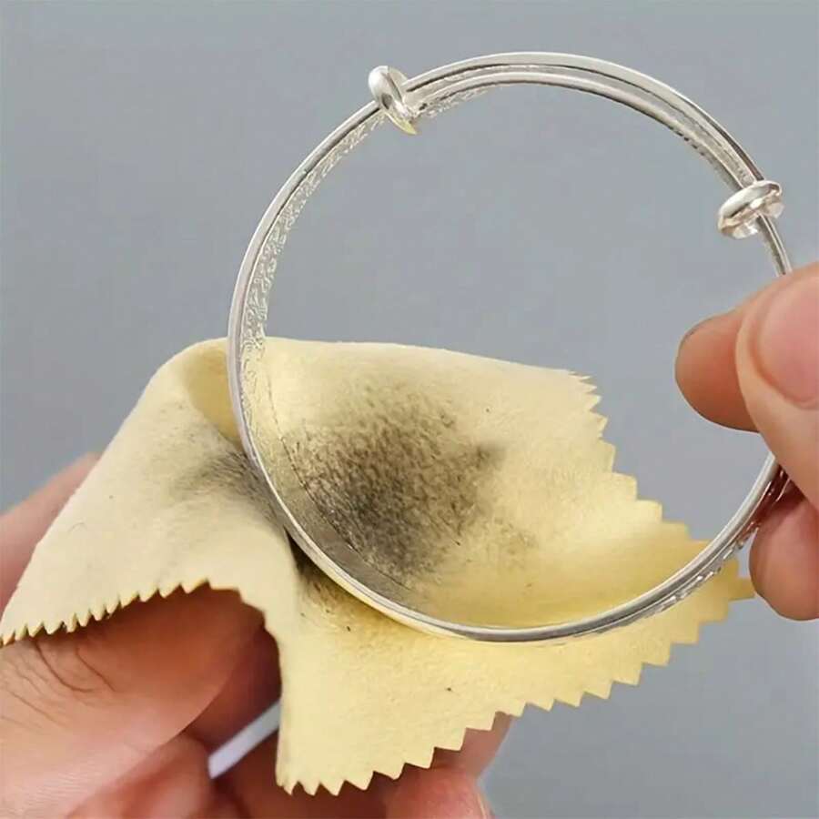 Bộ chăm sóc trang sức Miracle 5/10/20 chiếc - Khăn đánh bóng vàng và bạc bằng sợi nhỏ cao cấp - Chống xỉn màu, dành cho bạc Sterling, đồng thau, bạch kim và đồng hồ - Dễ dàng khôi phục độ sáng bóng