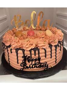 1 set 85g Decoración de pastel con perlas de azúcar doradas (solo para decoración, no comestible) para decoración de pasteles horneados, decoración de magdalenas con papel, decoración de galletas y helados, adecuada para celebraciones de festivales y fiestas de cumpleaños - Multicolor - Ver 7