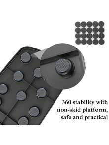 lpcbec 1set Multi-Function Foldable Push-Up Board Fitness Exercise Equipment - Upgraded Model a (push-up Board + Handle + Tension Rope) - View 4