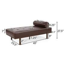 CHAISE LOUNGE - Brown - View 4
