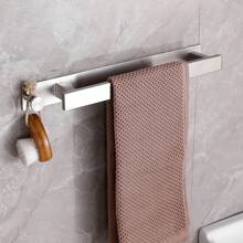1入不銹鋼毛巾架，浴室毛巾架，壁掛式毛巾架，毛巾收納架，浴室配件，浴室收納整理 - 彩色 - 查看 13