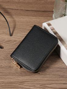 SOUTHLAND&KANGAROO Versatile Coin Wallet Letter Graphic Card Holder Multi-Card Card Organizer For Storage Credit Cards School Supplies For School Dorm Room High Quality Leather For Women Wallet Purse Wallet Small Wallet