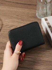SOUTHLAND&KANGAROO Versatile Coin Wallet Letter Graphic Card Holder Multi-Card Card Organizer For Storage Credit Cards School Supplies For School Dorm Room High Quality Leather For Women Wallet Purse Wallet Small Wallet