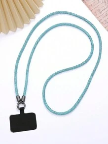 1 dây đeo điện thoại di động đính đá Rhinestone, vòng đeo tay đeo vai bằng xích lấp lánh chống thất lạc, chống rơi, quà tặng cho mẹ, gia đình, bạn bè, sinh nhật, ngày lễ - Nhiều màu - Xem 5