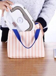 電熱便當盒，可攜式暖食器，車用家用皆適用─防漏，餐盒可拆卸，容量1.5公升，110伏特/12伏特 - 粉色 - 查看 7