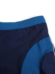 Men's Latest Outdoor Sports Trunks, High Elasticity - Blue - View 5