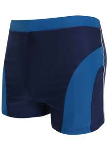 Men's Latest Outdoor Sports Trunks, High Elasticity - Blue - View 1