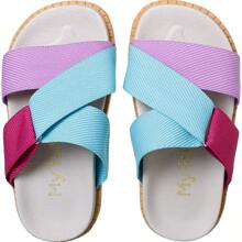 My ToT Teen Fashion Slippers - 藍色 - 查看 1