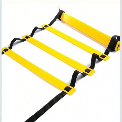 Agility Ladder Coordination Training Equipment For Soccer Basketball Fitness, Including Soft Ladder, Grid Step, And Rope Ladder For Boxing And Cardio Training