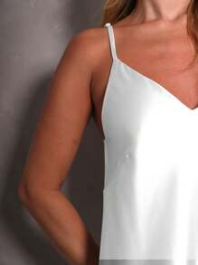 Women Dresses - 白色 - 查看 3