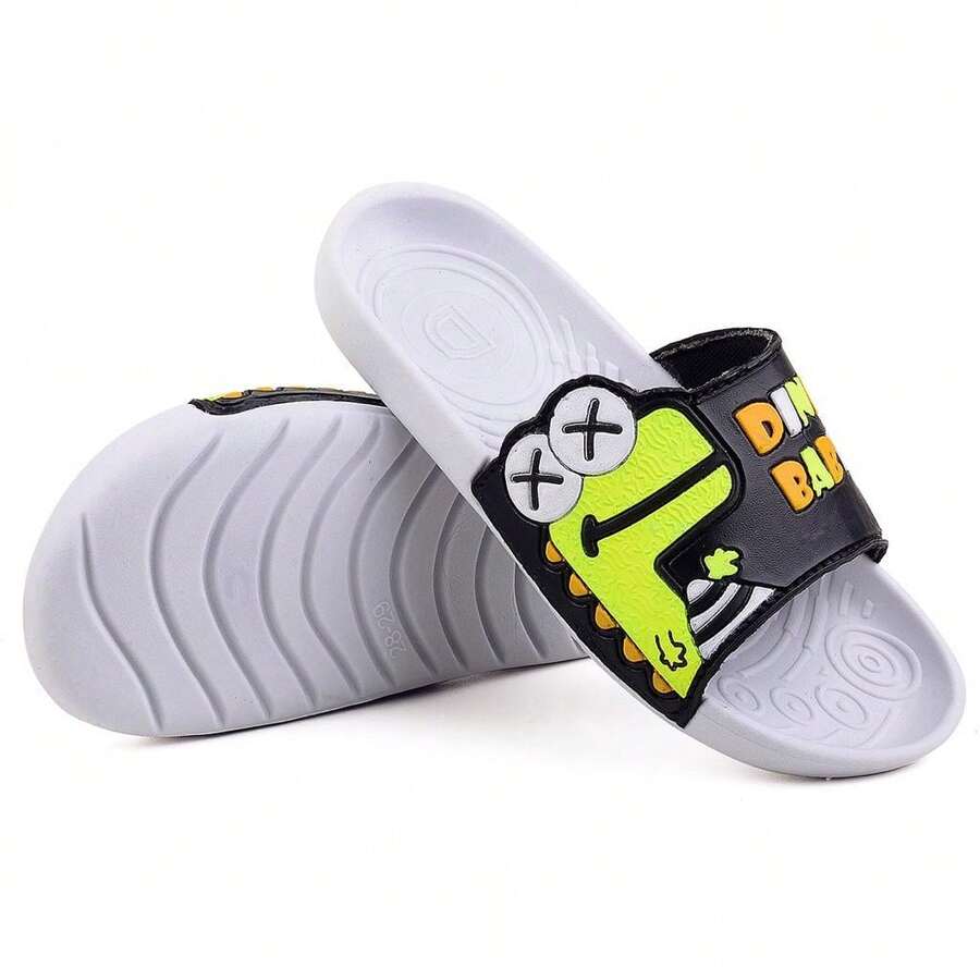 Kids Fashion Slippers - trắng - Xem 1
