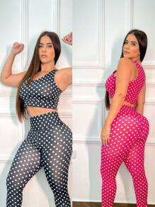 Women Sports Sets - Màu Hồng Tươi - Xem 2